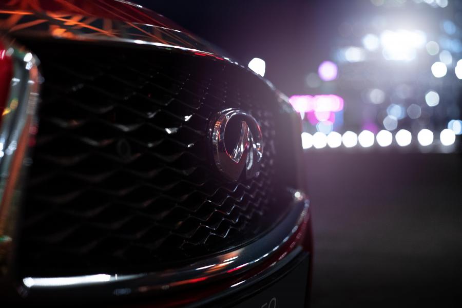 Детали экстерьера Infiniti Q50S Red Sport 2018 года  (CIS) (фото 2 из 14)